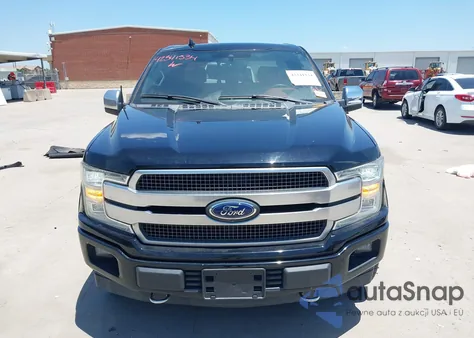 2018 Ford F-150 Platinum z USA, uszkodzony, nr VIN 1FTEW1E56JFC07621